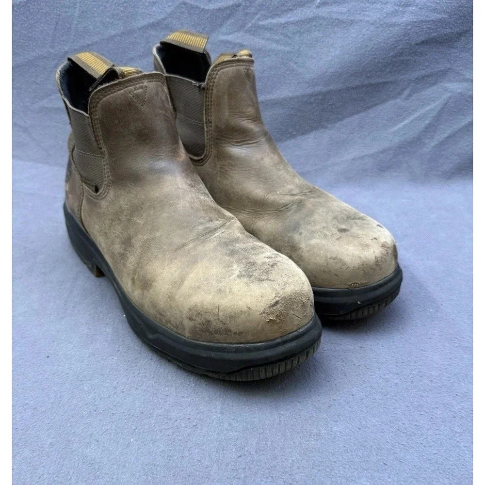 Georgia Boot GB00553 14M Waterproof Composite Toe Chelsea Work Boots EH